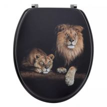 Abattant WC Africa Noir