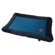Matras (hond & kat) Patchy L90 cm Blauw/Steenkoolgrijs