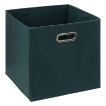 Panier de rangement (31 x 31 cm) Helena Bleu pétrole