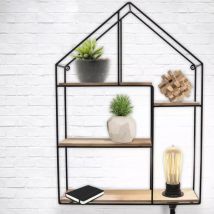 Etagère murale (30 x H50 cm) Lum Maison Noire