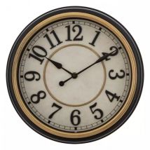 Horloge murale (D29 cm) Nell Marron