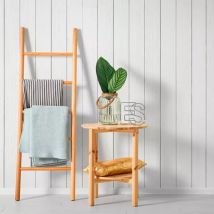Selbstklebende Tapete (257 x 260 cm) Coton et Lavande Grau