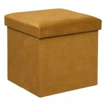 Opvouwbare Hocker Lilou Mosterdgeel