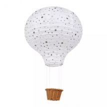 Suspension Montgolfière papier (D30 cm) Stars Multicolore