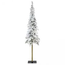 Sapin artificiel de Noël Sierra H240 cm Vert enneigé