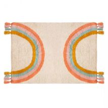 Baumwollteppich (150 cm) Arc en ciel Mehrfarbig