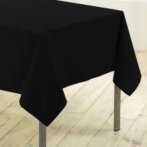Tafelkleed rechthoekig vlekbestendig (L300 cm) Essentiel Zwart