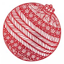 Set de table Boule Rouge