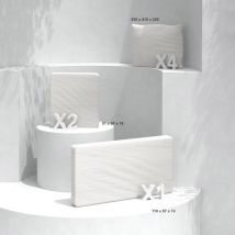 Vervangende kussenhoezen voor loungeset Calvi 4 zitplaatsen - Wit