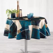 Nappe ronde (D180 cm) Geopan Bleue