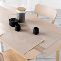Set van 2 placemats jute Tessi Beige