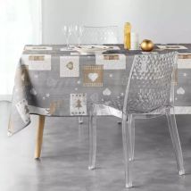 Nappe rectangulaire (L240 cm) Augustin Grise