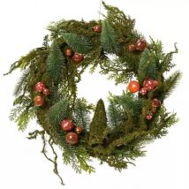 Weihnachtskranz mit Pilzen D60 cm