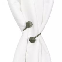 Embrasse rideau Twist Vert kaki