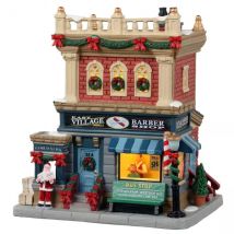 Lemax verlicht kerstdorp Barbier van East Village (batterijen)