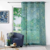 Vitrage (140 x 240 cm) Belflor Smaragdgroen