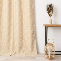 Vorhang (135 x 250 cm) Ardeco Safrangelb
