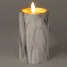 LED kaars Emma (batterijen) Wit