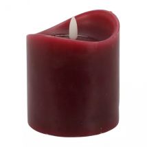 Vela LED Axelle A10 cm Rojo
