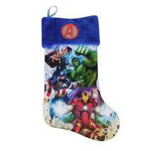 Calcetines de Navidad Disney Avengers Verde