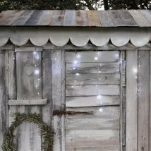 Stalattite luminosa lung.2,50 m Bianco freddo 100 Micro LED CA