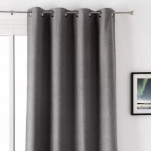 Halbverdunkelnder Thermovorhang (140 x 280 cm) Boréal Grau