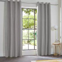 Rideau occultant isolant (140 x 260 cm) Barn Gris