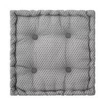 Coussin de sol carré coton (40 x 40 cm) Otto Gris
