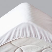 Proteggi-materasso impermeabile (140 x 190 cm) Tricia Bianco