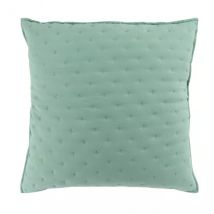 Housse de coussin carrée (60 cm) Mellow Chic Vert menthe