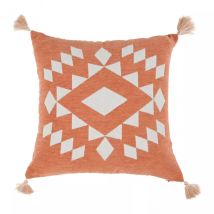 Kussenhoes (40 cm) Losange Rood