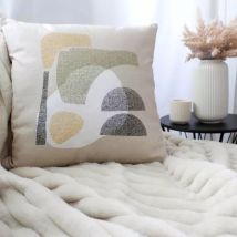 Sierkussen katoen (40 cm) Matisse Beige