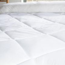 Sur-matelas (160 x 200 cm) Lavable à 95° Blanc