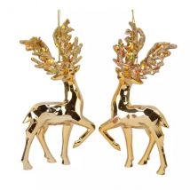 Confezione di 2 Renne Apollo Oro