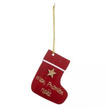 Set van 3 laarsjes Premier Noël Rood