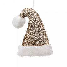 Bonnet de Noël (H15 cm) Magique Or