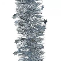 Girlande (D10 cm) mit Sternen Alpine Hellblau