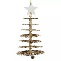 Alberi di Natale in legno Valdo Bianco