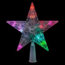 LED Baumspitze Stern Regenbogen Mehrfarbig