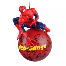 Kerstbal (D130 mm) Disney Spiderman Rood