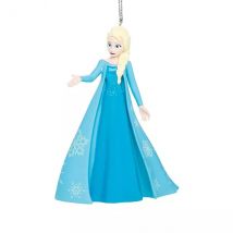 Suspension de fête (H11 cm) Disney Reine des neiges Elsa Bleu turquoise
