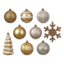 Baumschmuck-Set Tradition Hellbraun