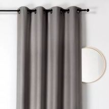Halbverdunkelnder Thermovorhang (140 x 280 cm) Boréal Hellgrau