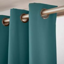 Rideau obscurcissant (280 x 260 cm) Dark Bleu canard