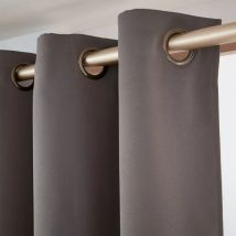 Rideau obscurcissant (280 x 260 cm) Dark Gris anthracite