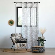 Voilage (140 x 260 cm) Kinogi Beige