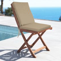 Galette de chaise extérieure avec dossier (90 x 40 cm) Mambo Lin