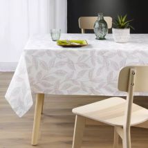 Nappe rectangulaire anti tache (140 x 240 cm) Evora Beige