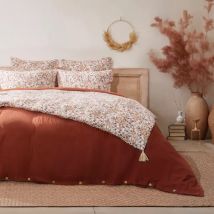 Edredon gaze de coton (90 x 200 cm) Constance Beige pampa