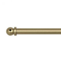 Barra extensible redonda para visillos (L60 - 80 cm /D7 mm) Pietro Oro